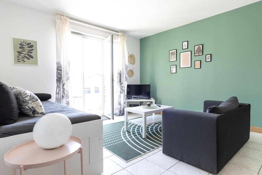 Beautiful Apartment With Terrace + Private Parking Toulouse Exterior foto