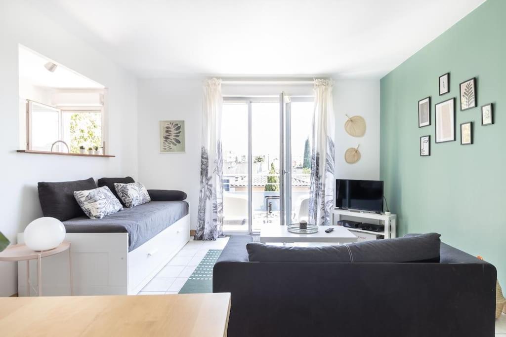 Beautiful Apartment With Terrace + Private Parking Toulouse Exterior foto